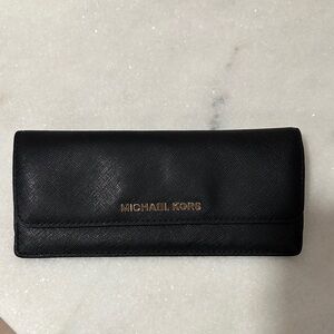 Michael Kors Black Leather Wallet